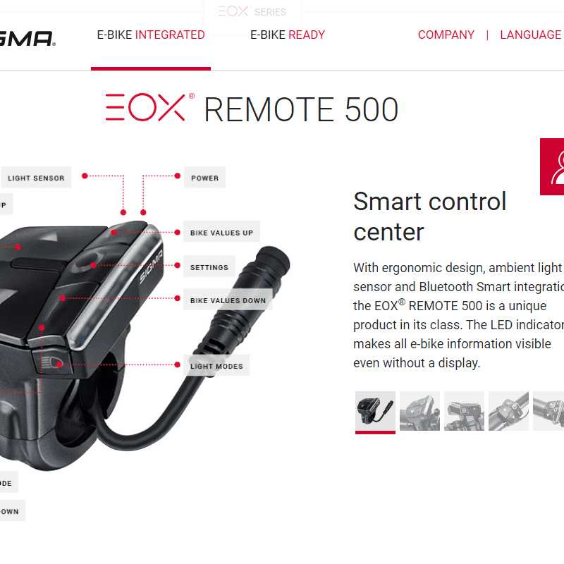 2019 > The E-Bike EOX,[object Object], series